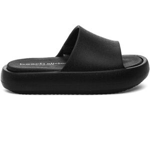 NEW‎ J/SLIDES Black Eva Squish Beach Slides Women’s  Size 9M